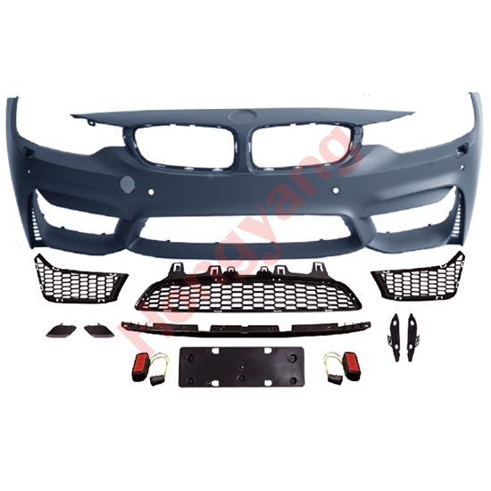 Auto Spare Parts Car Front Bumper Assy Grille Rear Diffuser Bodykit for BMW 4 Series F32 F33 F36 Modified to M-Tech 2014-2019