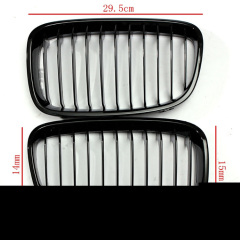 Car Decoration Accessories Single Slat Gloss Black Car Front Grille Mesh for BMW 1 Series F20 2012-2014 Bumper Grill,www.hongyangcorp.com,Car Decoration Accessories Single Slat Gloss Black Car Front Grille Mesh for BMW 1 Series F20 2012-2014 Bumper Grill