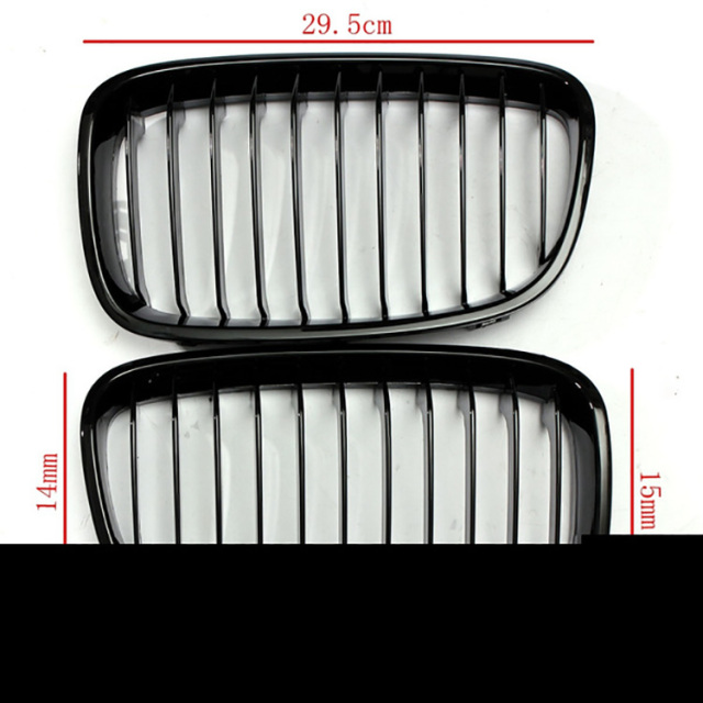 Car Decoration Accessories Single Slat Gloss Black Car Front Grille Mesh for BMW 1 Series F20 2012-2014 Bumper Grill,www.hongyangcorp.com,Car Decoration Accessories Single Slat Gloss Black Car Front Grille Mesh for BMW 1 Series F20 2012-2014 Bumper Grill