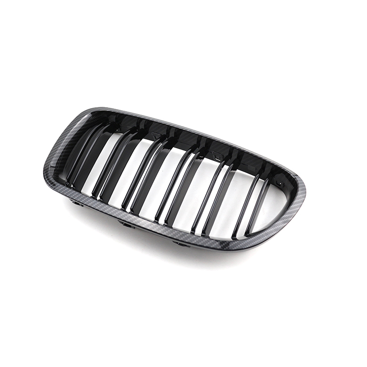 Vehicle Spare Parts Accessories of Car Best Selling Car Grille Double Slat Carbon Look for BMW Series 5 F10 F11 F18