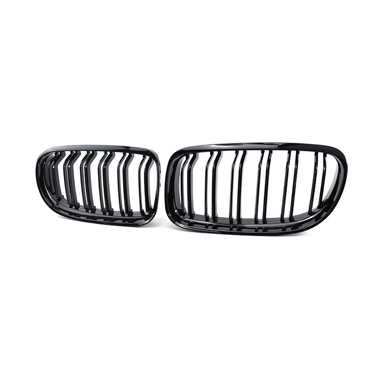 Full Range of Car Front Grille Double Slat Gloss Black Grill for BMW 3 Series E90 LCI 2008-2011