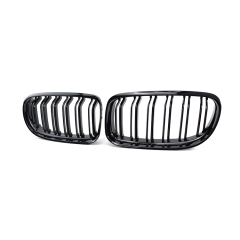 Full Range of Car Front Grille Double Slat Gloss Black Grill for BMW 3 Series E90 LCI 2008-2011