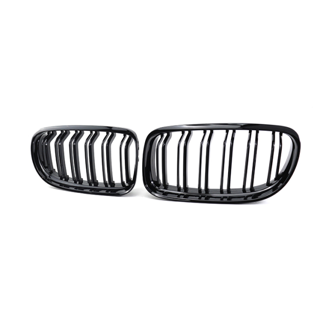 Full Range of Car Front Grille Double Slat Gloss Black Grill for BMW 3 Series E90 LCI 2008-2011
