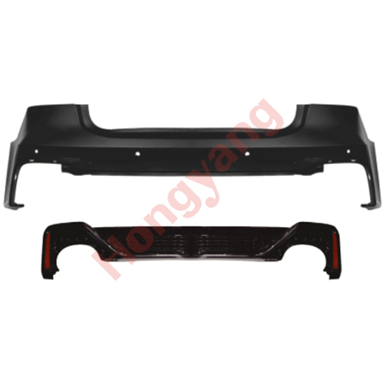 Car Auto Spare Parts Bodykit Rear Bumper Assy for Audi A7 Upgrade to RS7 (0--0) 2019 2020 2021 2022 2023