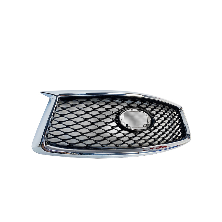 Vehicle Spare Parts Car Front Bumper Grille for Infiniti Q50 2019-2022 Gray Inside+Chrome Frame 62310-5NN0A