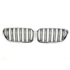 Chrome Double Slat Car Bumper Grille Fit for BMW 5 Series F10 F11 F18 2010-2017 Car Mesh Front Grill,www.hongyangcorp.com,Chrome Double Slat Car Bumper Grille Fit for BMW 5 Series F10 F11 F18 2010-2017 Car Mesh Front Grill