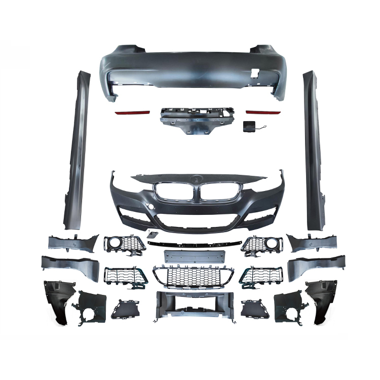 Car Parts Accessories MT Style Front Rear Bumper Auto Body Kit Fit for BMW 3 Series F30/F35 2012-2018,www.hongyangcorp.com,Car Parts Accessories MT Style Front Rear Bumper Auto Body Kit Fit for BMW 3 Series F30/F35 2012-2018