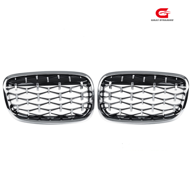 Front Bumper for BMW X5 E70 2008 Front Grille Chrome Frame With Chrome Point Diamond,www.hongyangcorp.com,Front Bumper for BMW X5 E70 2008 Front Grille Chrome Frame With Chrome Point Diamond