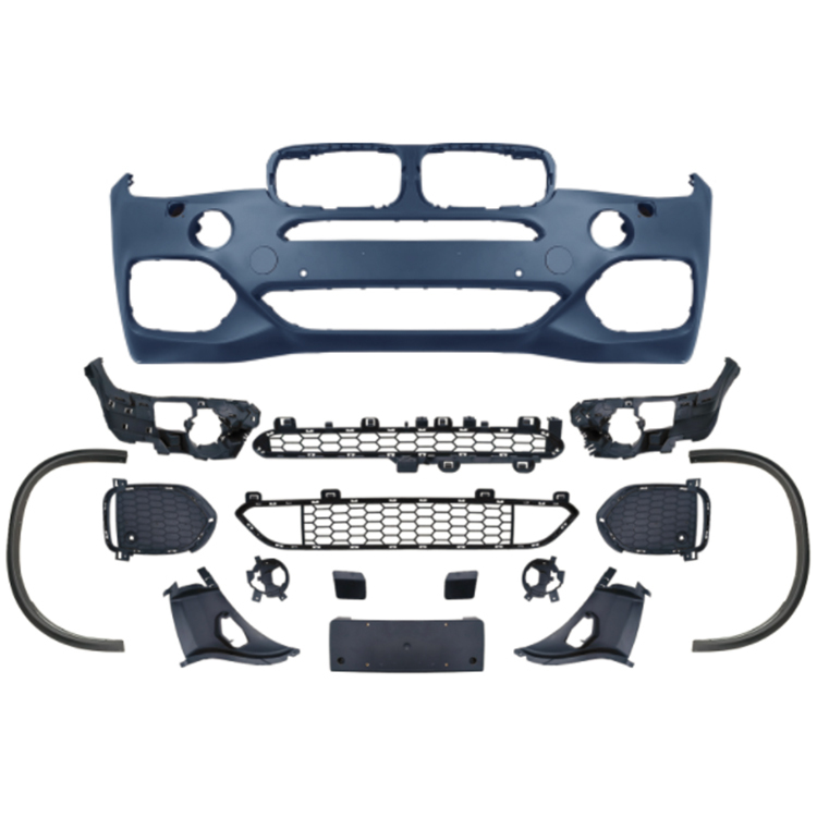 Car Auto Spare Parts Front Bumper Assy Grille Front Lip Spoiler Bodykit for BMW X5 Series F15 Modified to M-Tech 2013-2018,www.hongyangcorp.com,Car Auto Spare Parts Front Bumper Assy Grille Front Lip Spoiler Bodykit for BMW X5 Series F15 Modified to M-Tech 2013-2018
