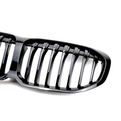 Auto Parts Gloss Black Single Slat DIY Kit Front Bumper Mesh Grille Car Front Grille Fit for BMW F40 Hatchback 2020