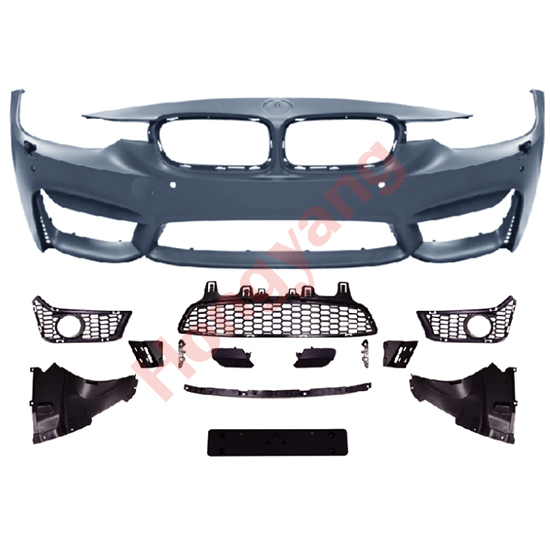 Car BodyKit Rear Diffuser Front Bumper Grille for BMW 3Series F30 F35 2013-2018 Modified to M-Tech 2013-2018,www.hongyangcorp.com,Car BodyKit Rear Diffuser Front Bumper Grille for BMW 3Series F30 F35 2013-2018 Modified to M-Tech 2013-2018