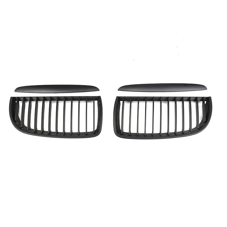 Hot Sale Modified Matte Black Painted Single Slat Front Bumper Mesh Grille Car Grille Fit for BMW 3Series E90 2005-2007,www.hongyangcorp.com,Hot Sale Modified Matte Black Painted Single Slat Front Bumper Mesh Grille Car Grille Fit for BMW 3Series E90 2005-2007