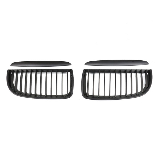 Hot Sale Modified Matte Black Painted Single Slat Front Bumper Mesh Grille Car Grille Fit for BMW 3Series E90 2005-2007,www.hongyangcorp.com,Hot Sale Modified Matte Black Painted Single Slat Front Bumper Mesh Grille Car Grille Fit for BMW 3Series E90 2005-2007
