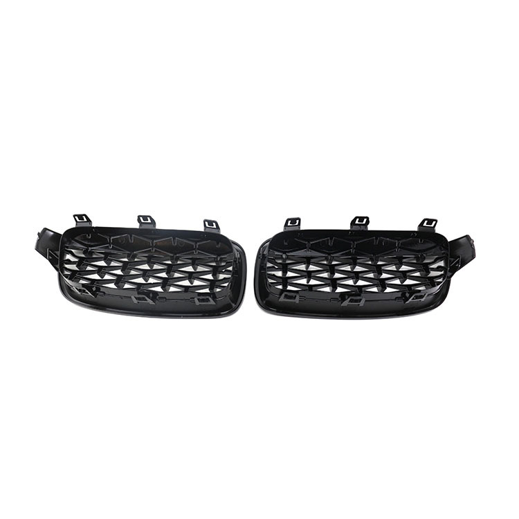 Car Auto Parts Diamond Black Front Bumper Mesh Shutter Grille Car Front Grille Fit for BMW 3Series F30 2012,www.hongyangcorp.com,Car Auto Parts Diamond Black Front Bumper Mesh Shutter Grille Car Front Grille Fit for BMW 3Series F30 2012