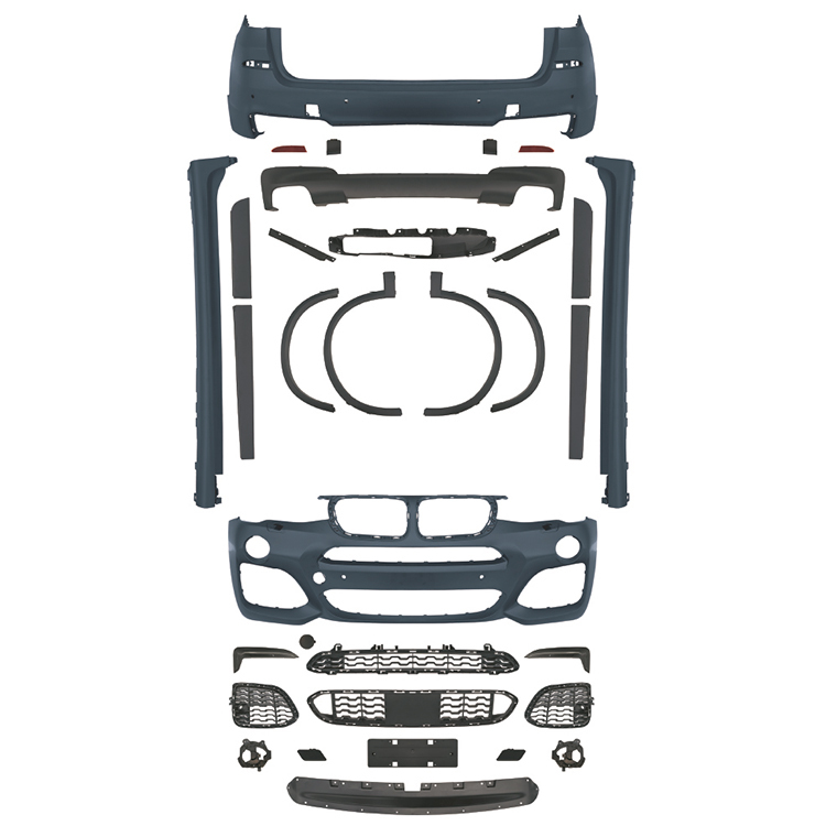 Car Auto Front Bumper Assy Grille Front Lip Bodykit for BMW X3 Series F25 2011-2013 Upgrade to M-Tech 2014-2017 Old to New,www.hongyangcorp.com,Car Auto Front Bumper Assy Grille Front Lip Bodykit for BMW X3 Series F25 2011-2013 Upgrade to M-Tech 2014-2017 Old to New