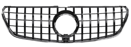 Car Auto Decoration Accessories GTR Black/Silver Front Sprinter Grille for Mercedes Benz V Class V260 2021-IN 2022,www.hongyangcorp.com,Car Auto Decoration Accessories GTR Black/Silver Front Sprinter Grille for Mercedes Benz V Class V260 2021-IN 2022