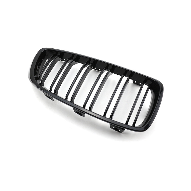 Wholesale Car Parts Gloss Black Dual Slat Front Bumper Mesh Radiator Grille Car Front Grille Fit for BMW F32 2013-2022,www.hongyangcorp.com,Wholesale Car Parts Gloss Black Dual Slat Front Bumper Mesh Radiator Grille Car Front Grille Fit for BMW F32 2013-2022