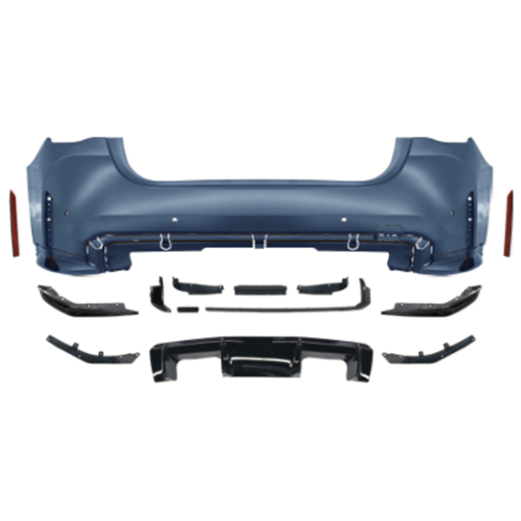Auto Spare Parts Car Rear Bumper Assy Bodykit for BMW 4 Series G22 G23 G26 Modified to M4 2020-2023 for 2/4 Doors