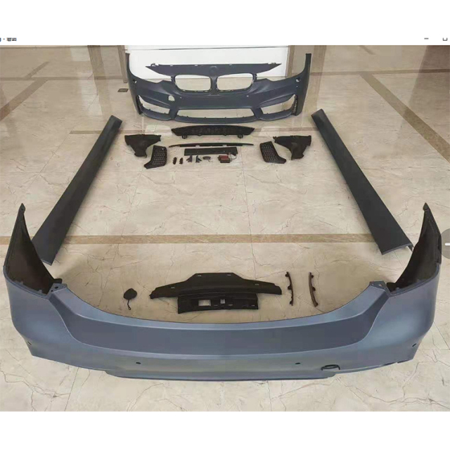 Universal Car Exterior Accessories M3 Style Front Rear Bumper Side Skirt Body Kits for BMW 3 Series F30 2012-2018 2014