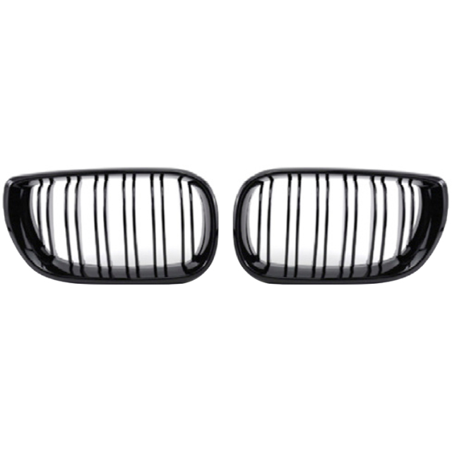 Vehicle Spare Parts Car Front Bumper Grille  Bodykit for BMW 3 Series E46 Upgrade to M3 2002-2004 2/4 Doors Grille