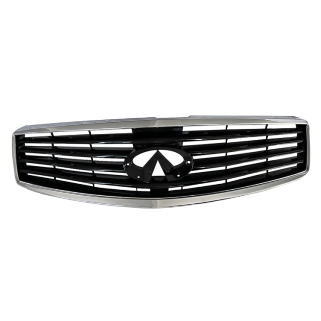 Car Bumper Grille for Infiniti QX50 QX60 QX80 EX35 JX35 G25 G37 Piano Black Red Original Chrome Gray Car Exterior Accessories