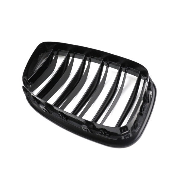 Gloss Black Double Slat Repair Front Bumper Mesh Radiator Guard Grille Car Front Grille Fit for BMW 5 Series F07 GT 2009-2016,www.hongyangcorp.com,Gloss Black Double Slat Repair Front Bumper Mesh Radiator Guard Grille Car Front Grille Fit for BMW 5 Series F07 GT 2009-2016