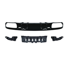 Auto Parts Car Rear Bumper Rear Diffuser for Mercedes Benz Class C W205 Upgrade to Coupe63 2015-2021  Rear Diffuser Glossy Black,www.hongyangcorp.com,Auto Parts Car Rear Bumper Rear Diffuser for Mercedes Benz Class C W205 Upgrade to Coupe63 2015-2021  Rear Diffuser Glossy Black