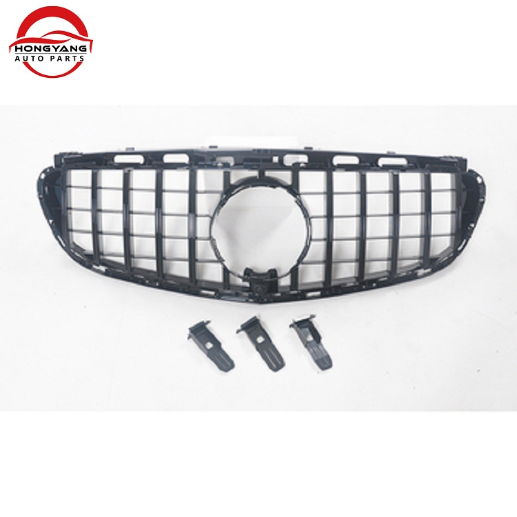 Car Parts Wholesale Car Grille for Mercedes Benz E W212 2014-2016 GTR Black,www.hongyangcorp.com,Car Parts Wholesale Car Grille for Mercedes Benz E W212 2014-2016 GTR Black