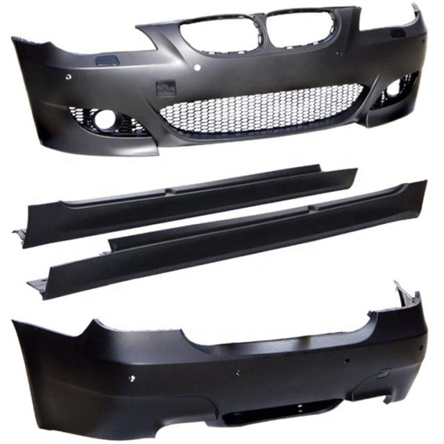 Auto Accessories Car Front Rear Bumper Side Skirts Body Kit Bodykit for BMW 5 Series 2003-2010 E60 M5 M-Sport
