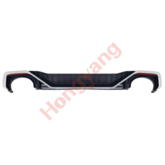 Car Auto Spare Parts Bodykit Rear Diffuser for Audi A7 Upgrade to RS7 (00-00) Honeyconb/Silver 2019 2020 2021 2022 2023