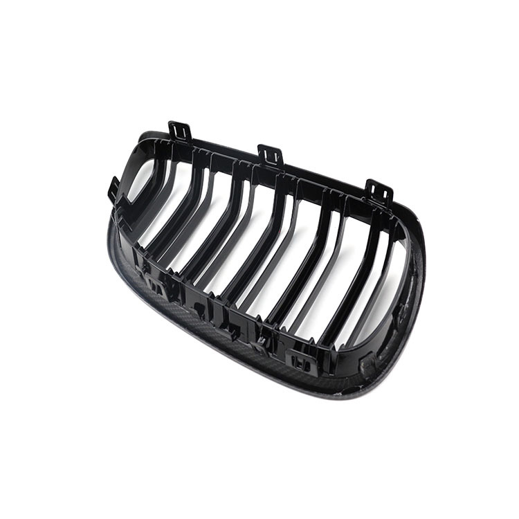 Facelift Kit Front Lower Grilles for BMW 3 Series E92 2006-2009 Double Slat Carbon Look Design Other Exterior Accessories