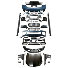 New Arriving 7 Series LCI G12 Car Front Bumper  Rear Bumper Side Skirt Hood Fender Headlamps Taillight Body Kit for BMW M760
