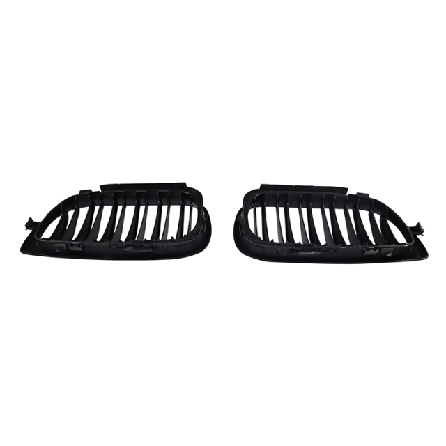 Hot Selling Vintage Car Spare Parts Dual Slat Style Matte Black Car Grill for BMW E46 2002-2005,www.hongyangcorp.com,Hot Selling Vintage Car Spare Parts Dual Slat Style Matte Black Car Grill for BMW E46 2002-2005