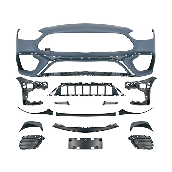 Car Body Kits Front Bumper Assy for Mercedes Benz Class C W206 Upgrade to C63 Style 2022+,www.hongyangcorp.com,Car Body Kits Front Bumper Assy for Mercedes Benz Class C W206 Upgrade to C63 Style 2022+