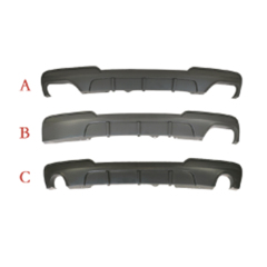 Auto Spare Parts Car Front Bumper Rear Diffuser Bodykit for BMW 5Series F10 F18  Modified to M-Tech 2015-2017