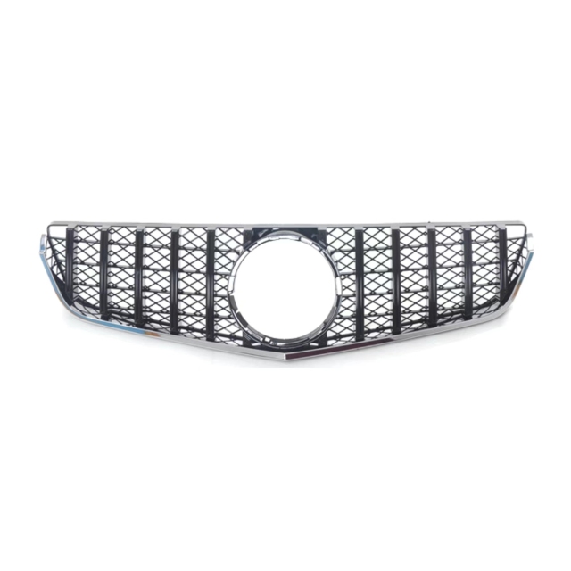 Car Exterior Accessories Bumper Grille for Mercedes Benz E Class W207 2014-2016 Diamond GTR Style Black Silver,www.hongyangcorp.com,Car Exterior Accessories Bumper Grille for Mercedes Benz E Class W207 2014-2016 Diamond GTR Style Black Silver