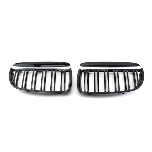 Changzhou Auto Parts Car Grille for BMW 3 Series E90 2005-2007 Double Slat Matte/Gloss Black/Carbon Look,www.hongyangcorp.com,Changzhou Auto Parts Car Grille for BMW 3 Series E90 2005-2007 Double Slat Matte/Gloss Black/Carbon Look