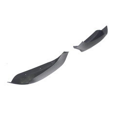 Auto Parts Accessories Matte Black Front Bumper Lips Body Kit Fit for BMW 1 Series F20 2011-2018 Front Lips