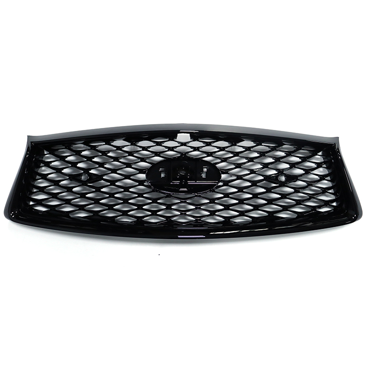 Car Front Bumper Grille for Infiniti Q50 2018-2024 Car Grille W/I Camera Hole Radar Hole 62310-6HH0K/62310-6HH0C