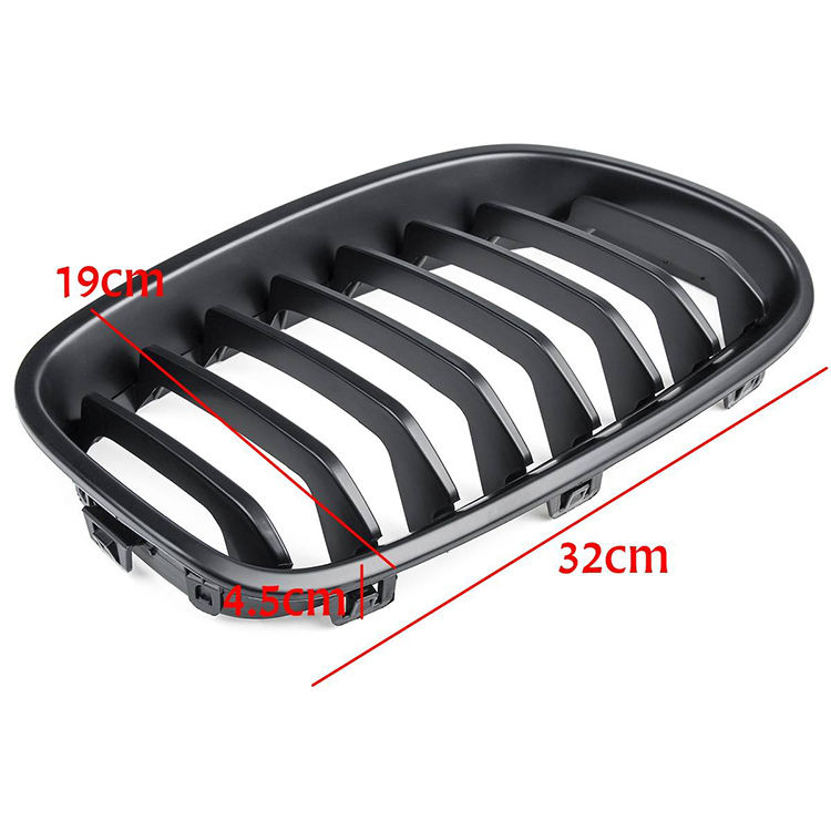 Car Spare Parts Trade Single Slat Gloss Black M Color Grill Grille for BMW 1 Series F20 2012-2014,www.hongyangcorp.com,Car Spare Parts Trade Single Slat Gloss Black M Color Grill Grille for BMW 1 Series F20 2012-2014