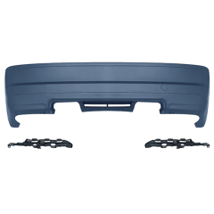Auto Spare Parts Car Rear Bumper Assy Body Kits for BMW 3 Series E46 Modified to M3 1998-2004