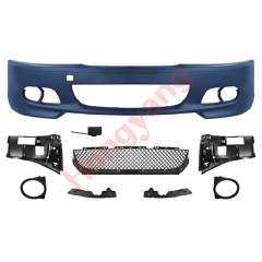 Vehicle Spare Parts Car Front Bumper Assy Bodykit for BMW 3 Series E46 Modified to M3 1998-2004,www.hongyangcorp.com,Vehicle Spare Parts Car Front Bumper Assy Bodykit for BMW 3 Series E46 Modified to M3 1998-2004