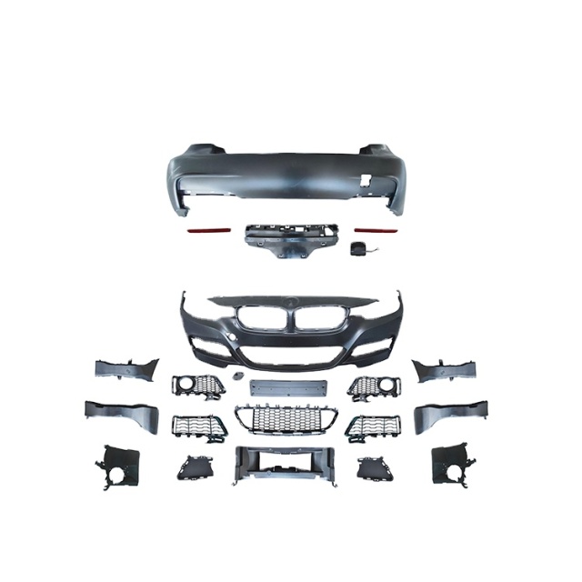Chinese Spare Parts for Cars MT Style PP Body Kit for BMW 3 SERIES F30 F35 2012-2018 Car Front Bumper Fender Side Skirt