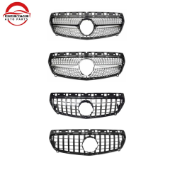 Facelift Kit Car Front Grille for Mercedes Benz Class a W176 2016-2018 Diamond Silver Perfect Fitment,www.hongyangcorp.com,Facelift Kit Car Front Grille for Mercedes Benz Class a W176 2016-2018 Diamond Silver Perfect Fitment