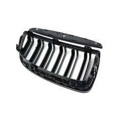 Good Quality Car Front Bumper Grille for BMW 3 Series E90 2005-2007 Double Slat Carbon Look Matte Black