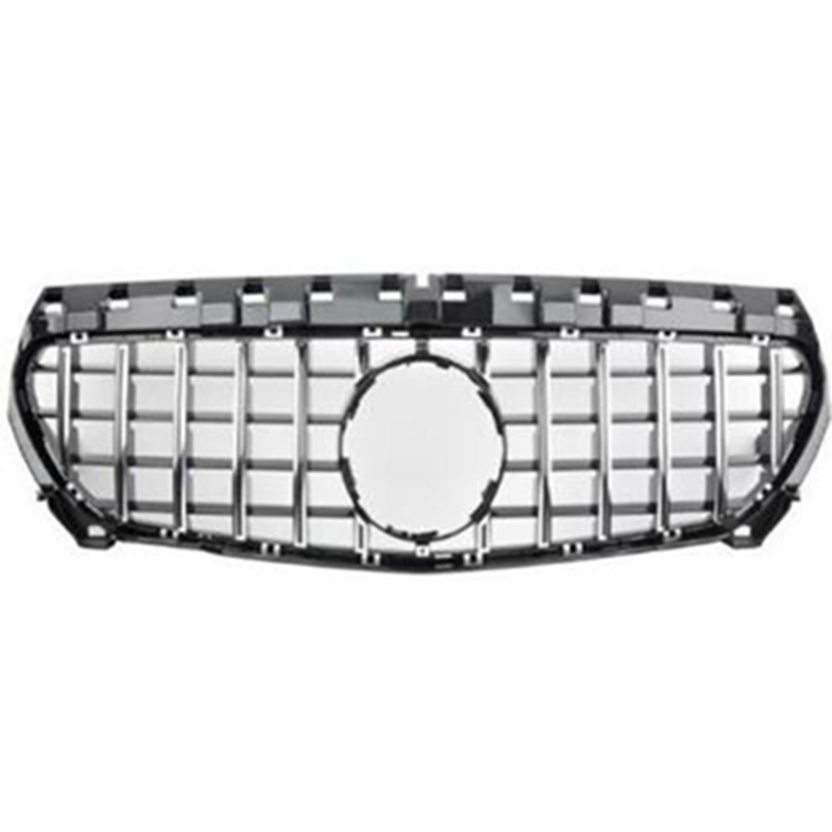 Car Accessories Latest 2023 Car Grille for Benz CLA W117 2015-2019 GTR Black Silver,www.hongyangcorp.com,Car Accessories Latest 2023 Car Grille for Benz CLA W117 2015-2019 GTR Black Silver