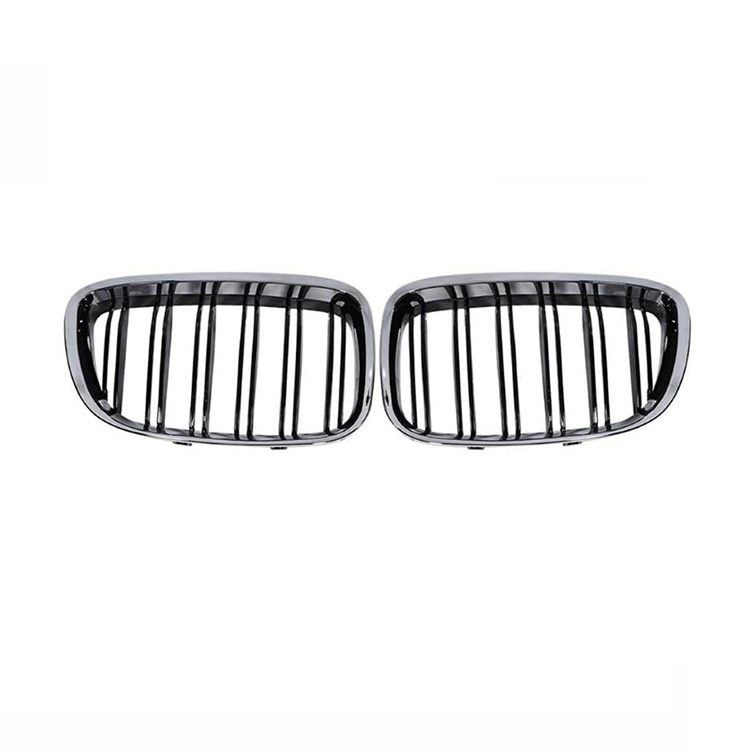 Factory Price Auto Part Chrome/M Color Double Line Car Front Mesh Grille for BMW 5 Series F07 GT 2009-2016,www.hongyangcorp.com,Factory Price Auto Part Chrome/M Color Double Line Car Front Mesh Grille for BMW 5 Series F07 GT 2009-2016
