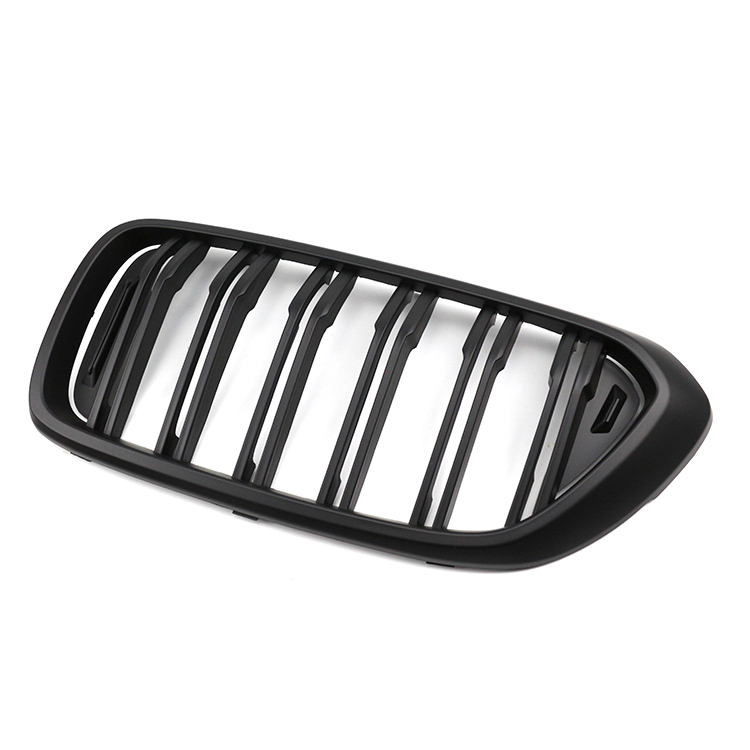 Car Parts Wholesale Car Exterior Accessories Double Slat Carbon Look Car Front Grille for BMW 6 Series G32 GT