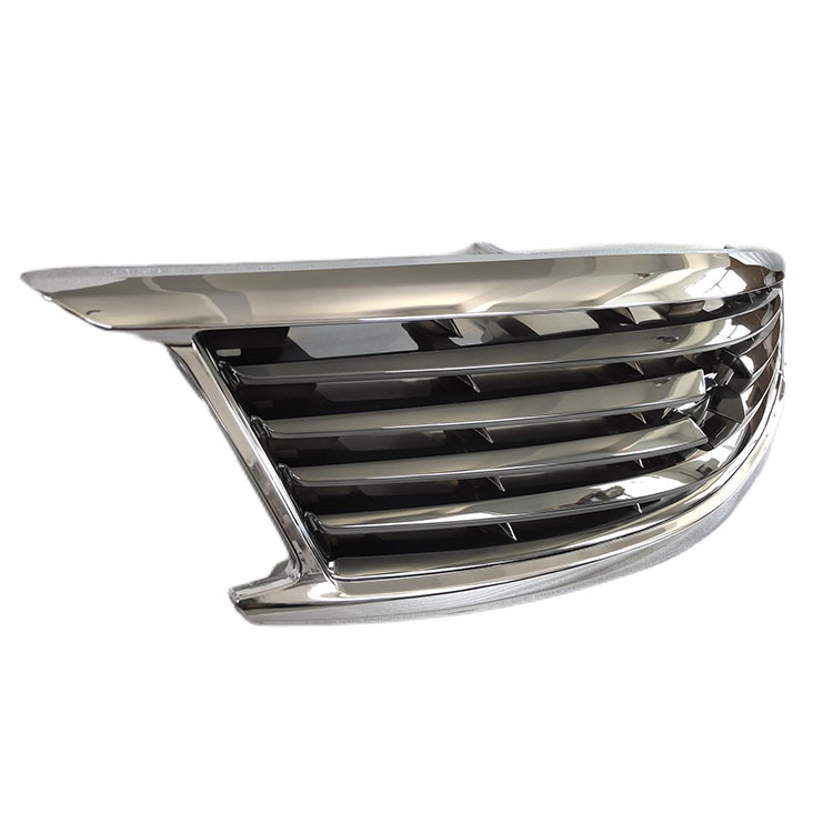 Auto Front Bumper Grille for Infiniti G25 G35 G37 Gloss Gray Inside Chrome Frame 62310-1NF1A