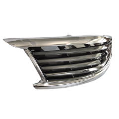 Auto Front Bumper Grille for Infiniti G25 G35 G37 Gloss Gray Inside Chrome Frame 62310-1NF1A